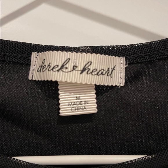 SHEIN Black Mesh Chain Detail Crop Top - Picture 5 of 5